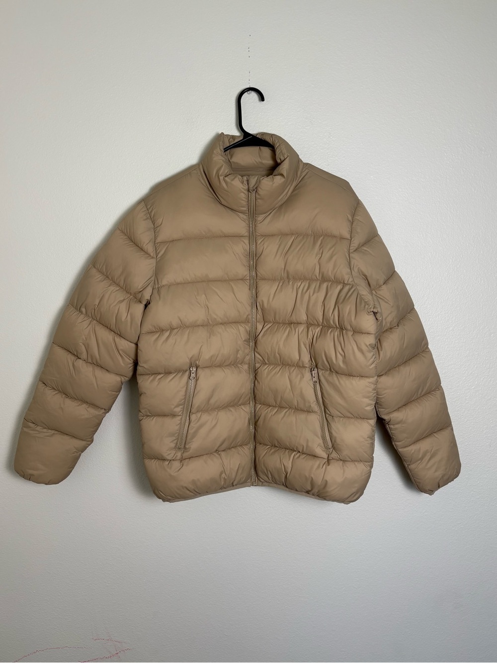 Forever 21 Mens Beige Puffer Jacket Size Medium
